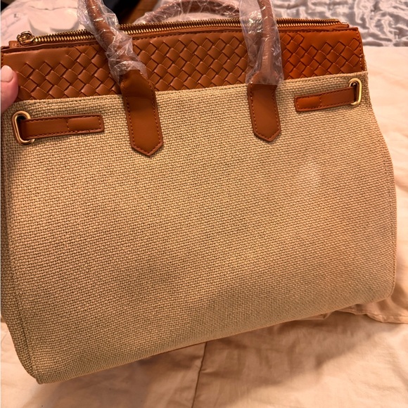 Tuckernuck Tan and Brown Tote Bag - Picture 6 of 14